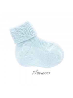 Fior di coccole- Calzini cotone azzurro